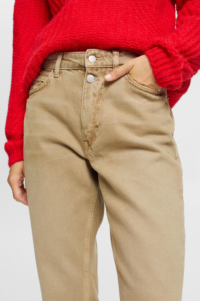 Pantaloni con vestibilità mom, PALE KHAKI, detail image number 2