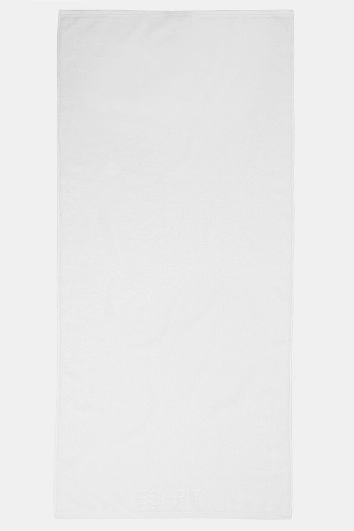 Con TENCEL™: set di asciugamani in spugna, WHITE, detail image number 6