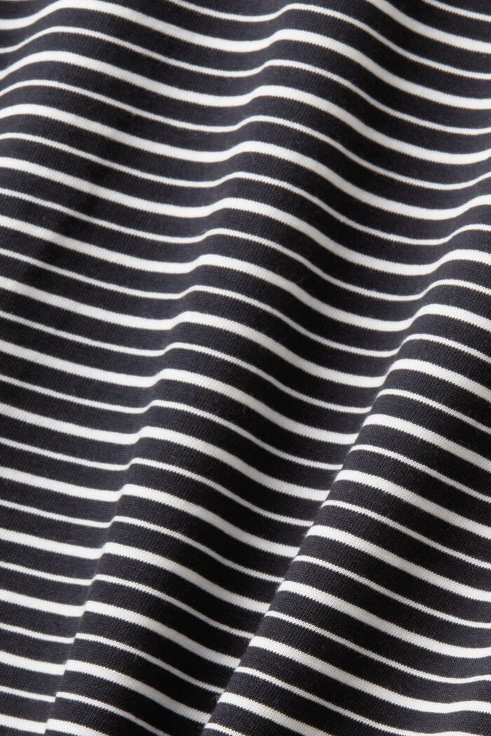T-shirt a righe, 100% cotone, BLACK, detail image number 5