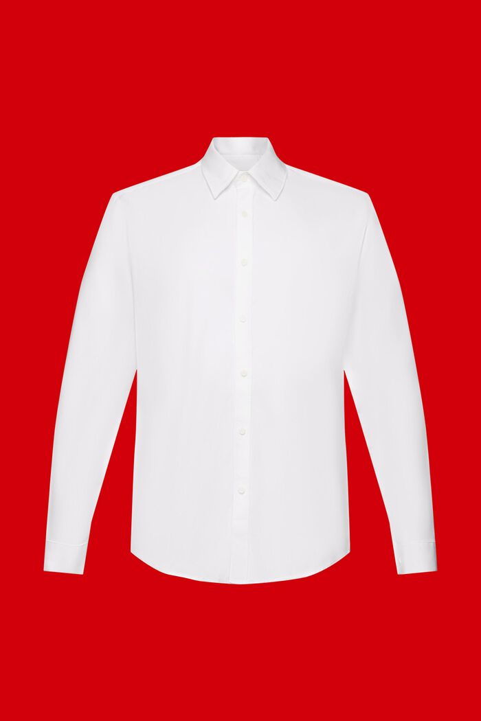 Camicia slim fit, WHITE, detail image number 6