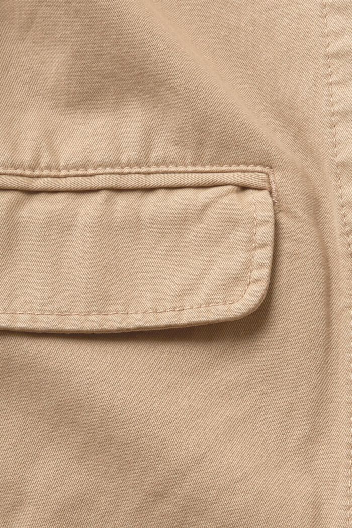 Giacca boxy in cotone, TAUPE, detail image number 5