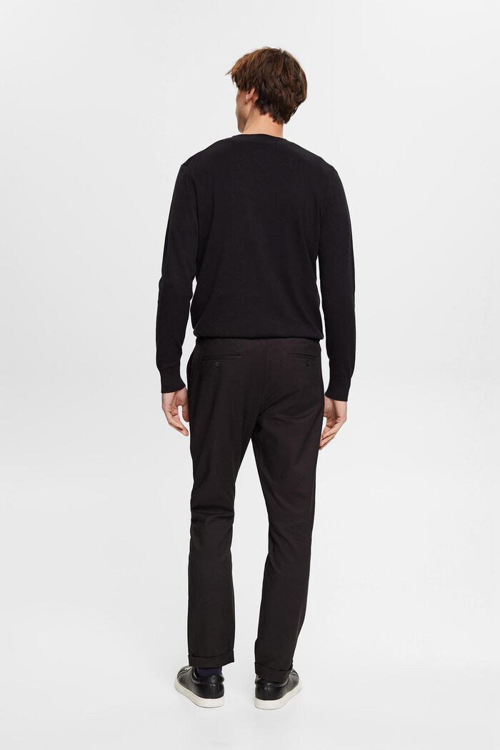 Pantaloni Slim Fit, BLACK, detail image number 3