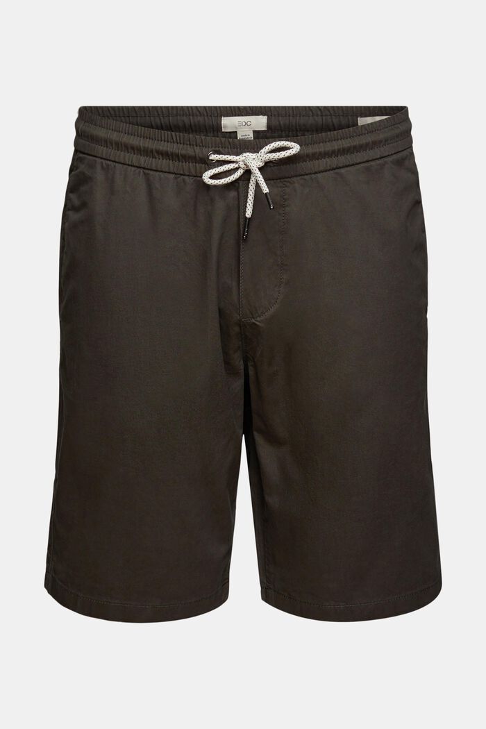 Shorts con vita elastica, 100% cotone