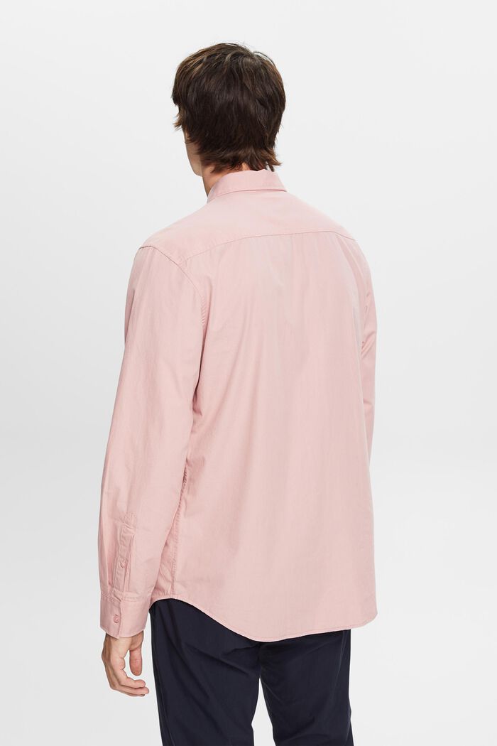 Camicia utility in cotone, OLD PINK, detail image number 3