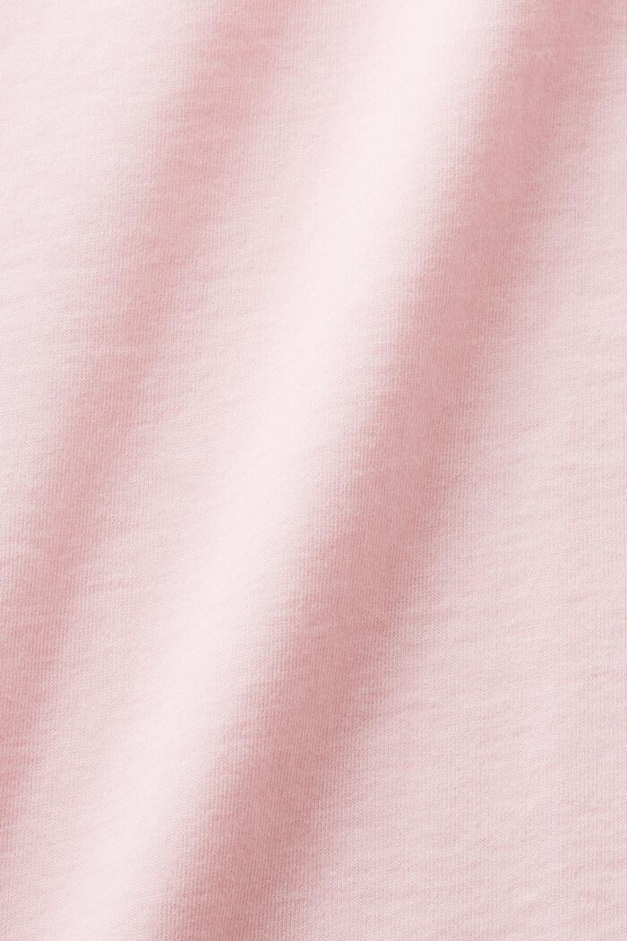 Maglia a maniche lunghe in cotone biologico, PASTEL PINK, detail image number 4