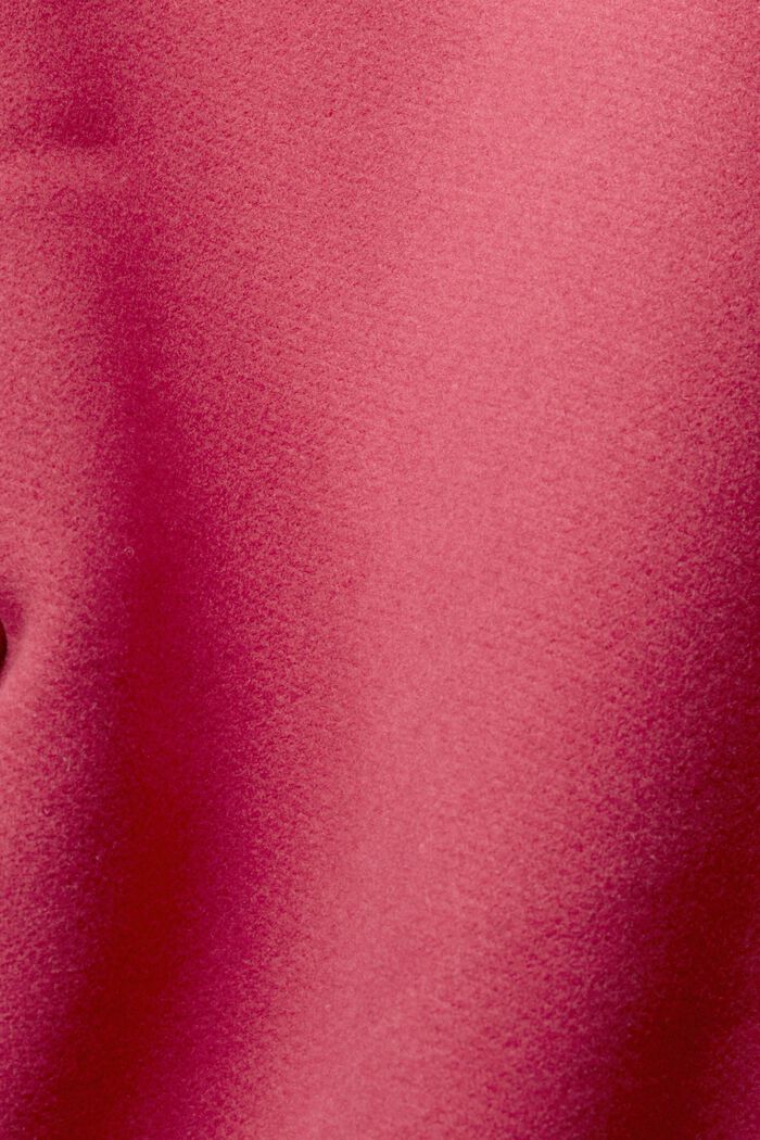 Cappotto con lana, PINK FUCHSIA, detail image number 1