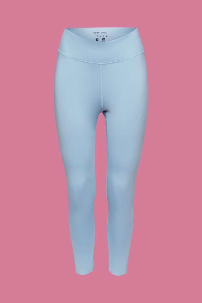 In materiale riciclato: leggings Active con E-DRY, PASTEL BLUE, detail image number 5