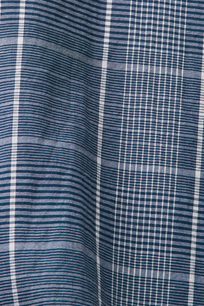 Camicia a quadri leggera, 100% cotone, DARK BLUE, detail image number 4