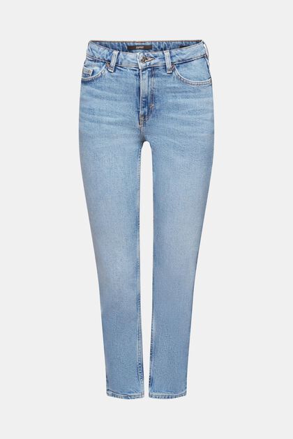 Jeans a zampa con vita alta