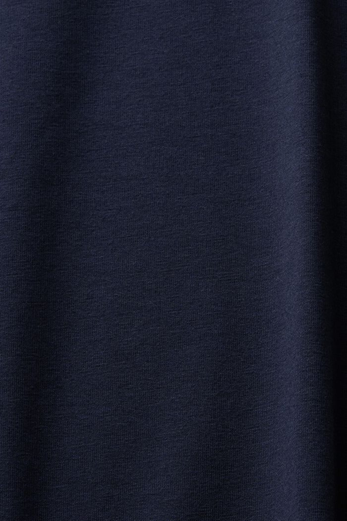 Top a maniche lunghe in jersey, NAVY, detail image number 5