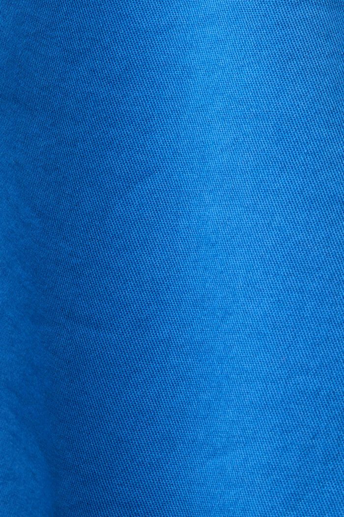 Shorts con cintura intrecciata in rafia, BRIGHT BLUE, detail image number 6