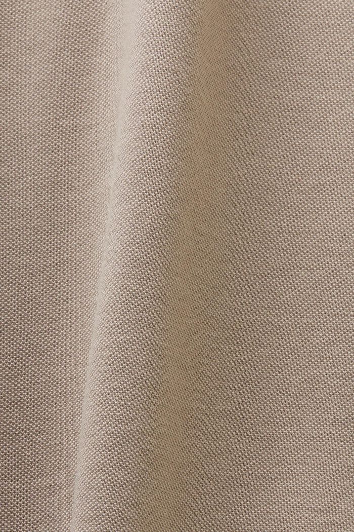 Polo in piqué, LIGHT TAUPE, detail image number 5
