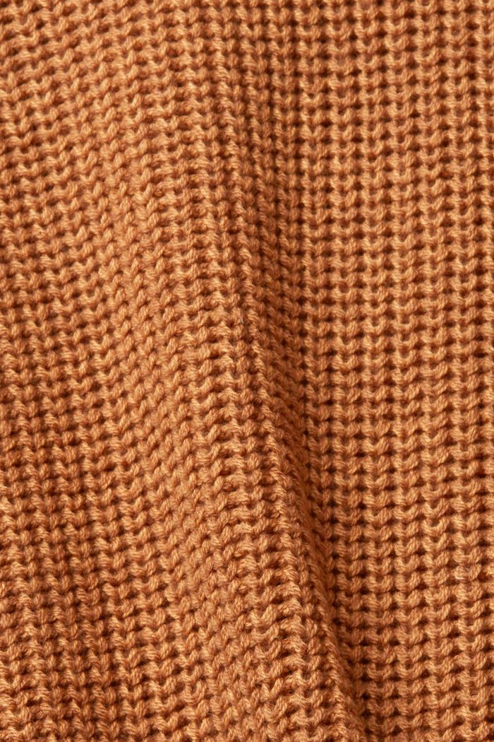 Pullover a coste, LIGHT TAUPE, detail image number 1
