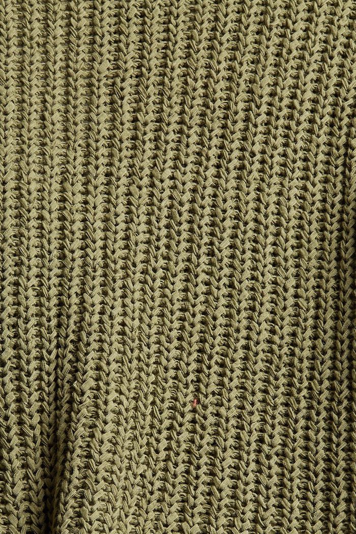 Pullover in misto cotone, LIGHT KHAKI, detail image number 1