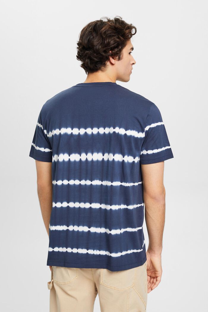T-shirt batik in cotone, NAVY, detail image number 3