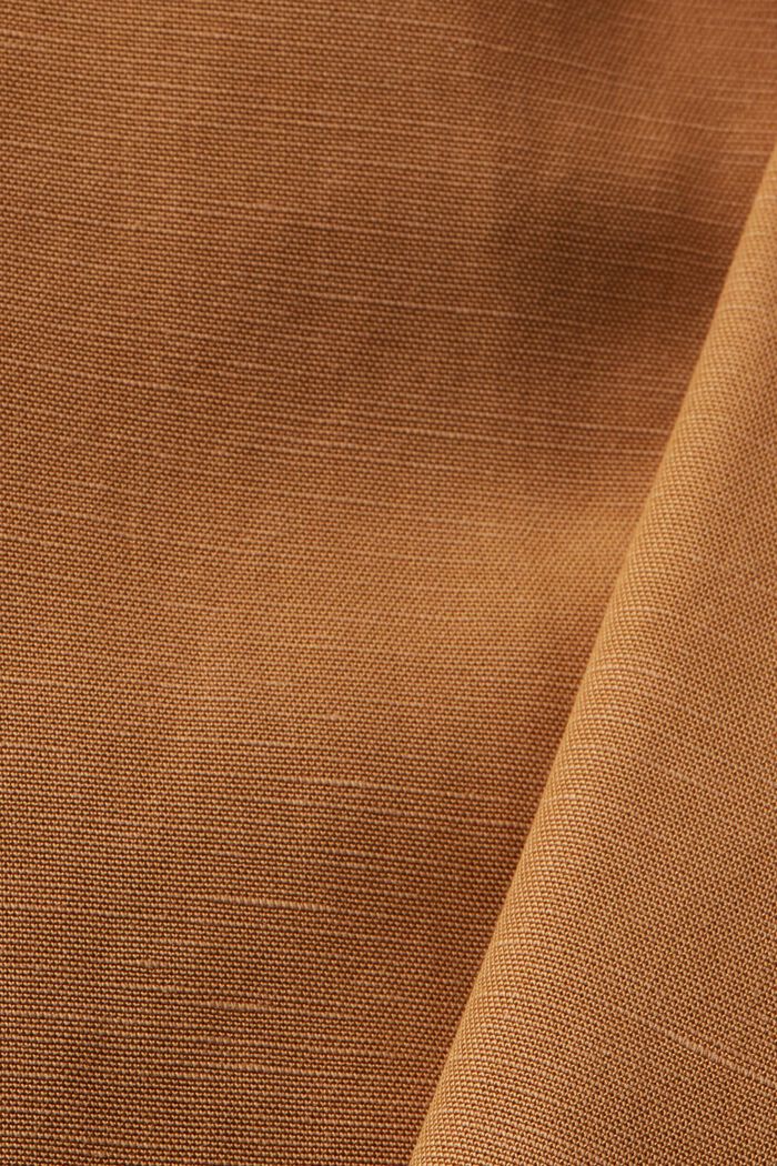 Gilet lungo a doppiopetto, TENCEL™, CAMEL, detail image number 6