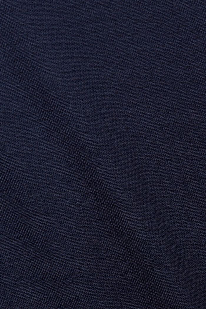 Abito midi in jersey con fasce fisse in vita, NAVY, detail image number 5