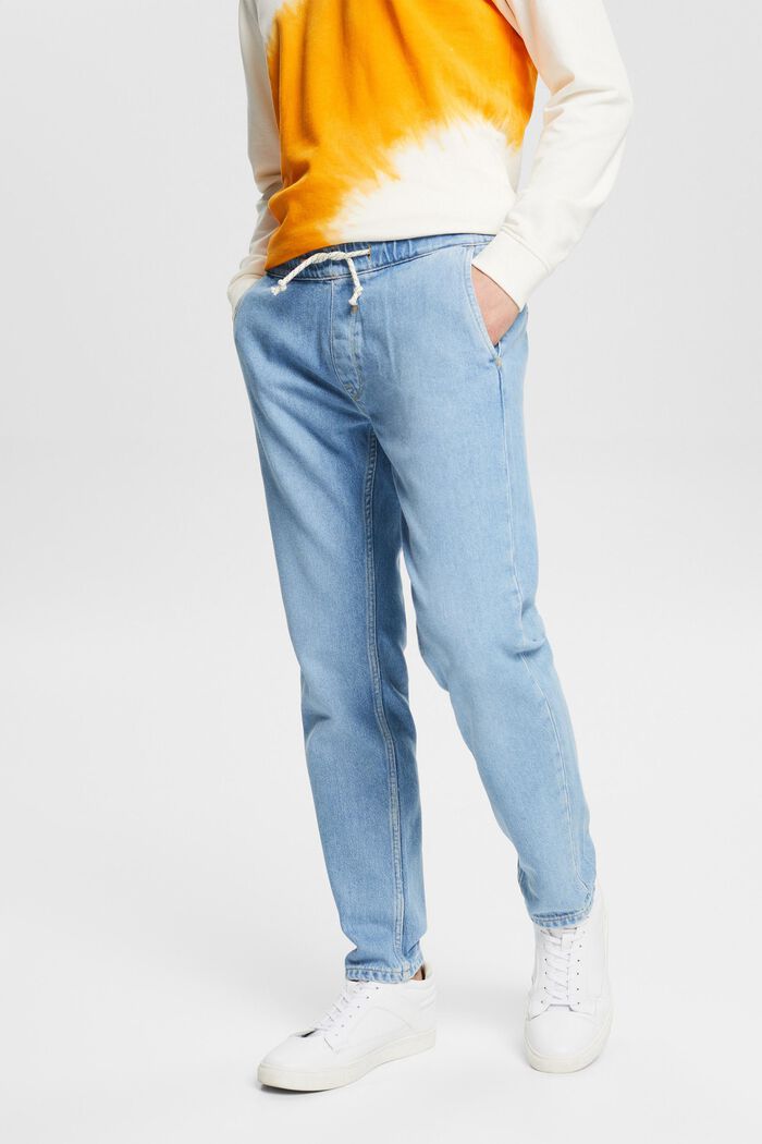 Jeans con coulisse con cordoncino elastico