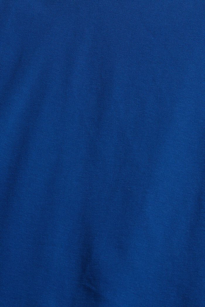 Polo in piqué con dettaglio del logo, BRIGHT BLUE, detail image number 1