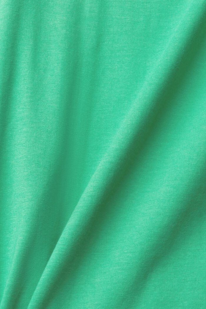 T-shirt in jersey con stampa del logo, GREEN, detail image number 5