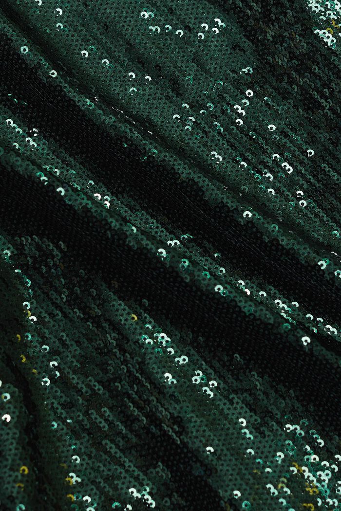 Canotta con paillettes, EMERALD GREEN, detail image number 5
