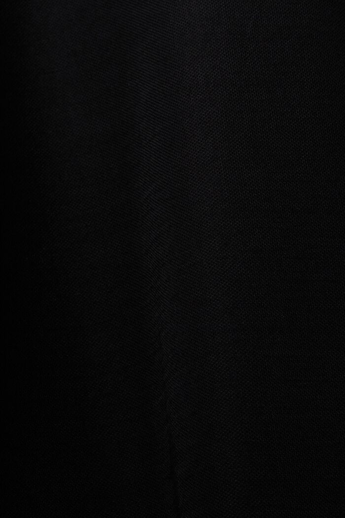 Blazer in jersey aperto davanti, BLACK, detail image number 4