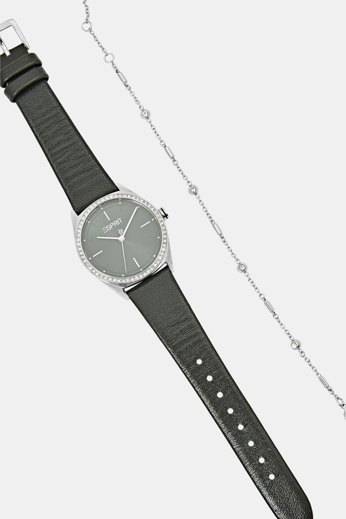 Set di orologio e bracciale, BLACK, detail image number 3