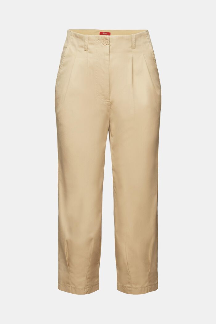 Pantaloni chino cropped, SAND, detail image number 6