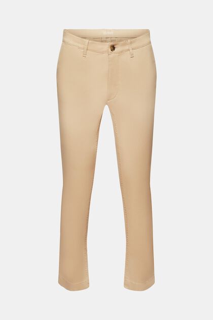 Pantaloni chino, cotone con stretch