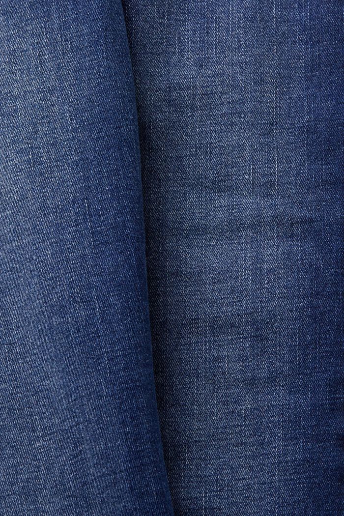 Jeans elasticizzati in cotone biologico, BLUE DARK WASHED, detail image number 5