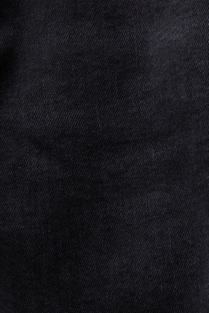 Jeans Slim Fit a vita media, BLACK RINSE, detail image number 6