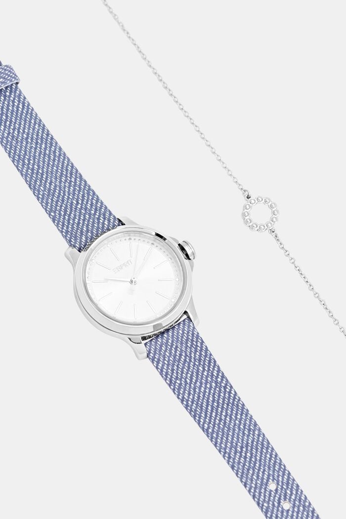 Set di orologio e bracciale, BLUE, detail image number 2