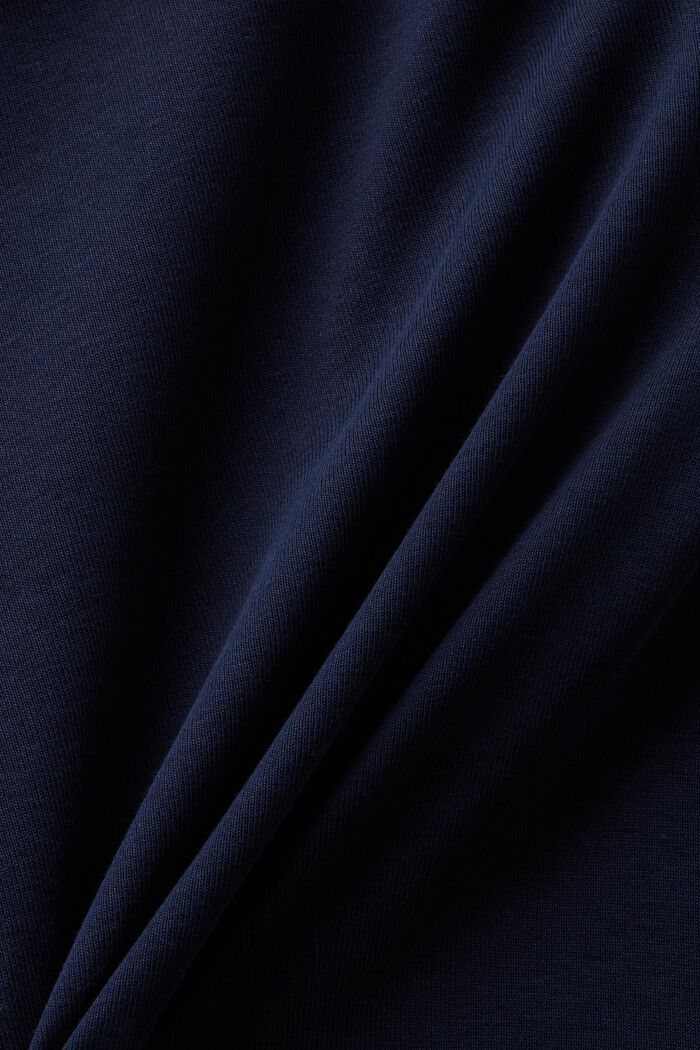 T-shirt con scollo a barchetta, NAVY, detail image number 4