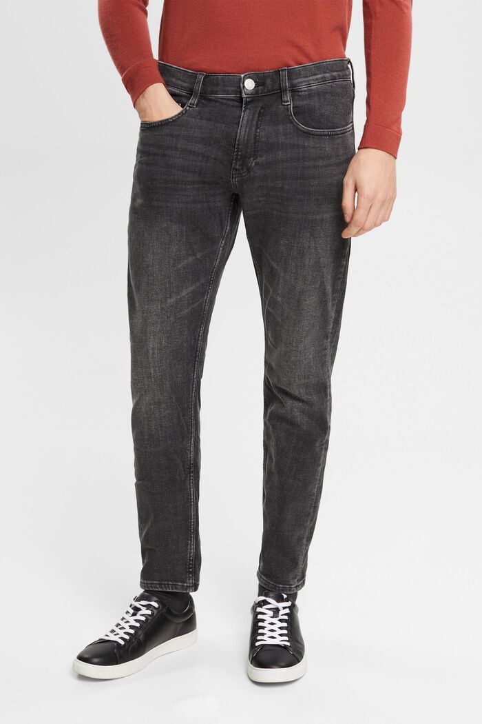 Jeans Slim Fit, BLACK MEDIUM WASHED, detail image number 0