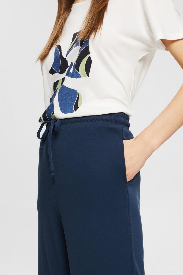 Culotte in morbido jersey, NAVY, detail image number 0