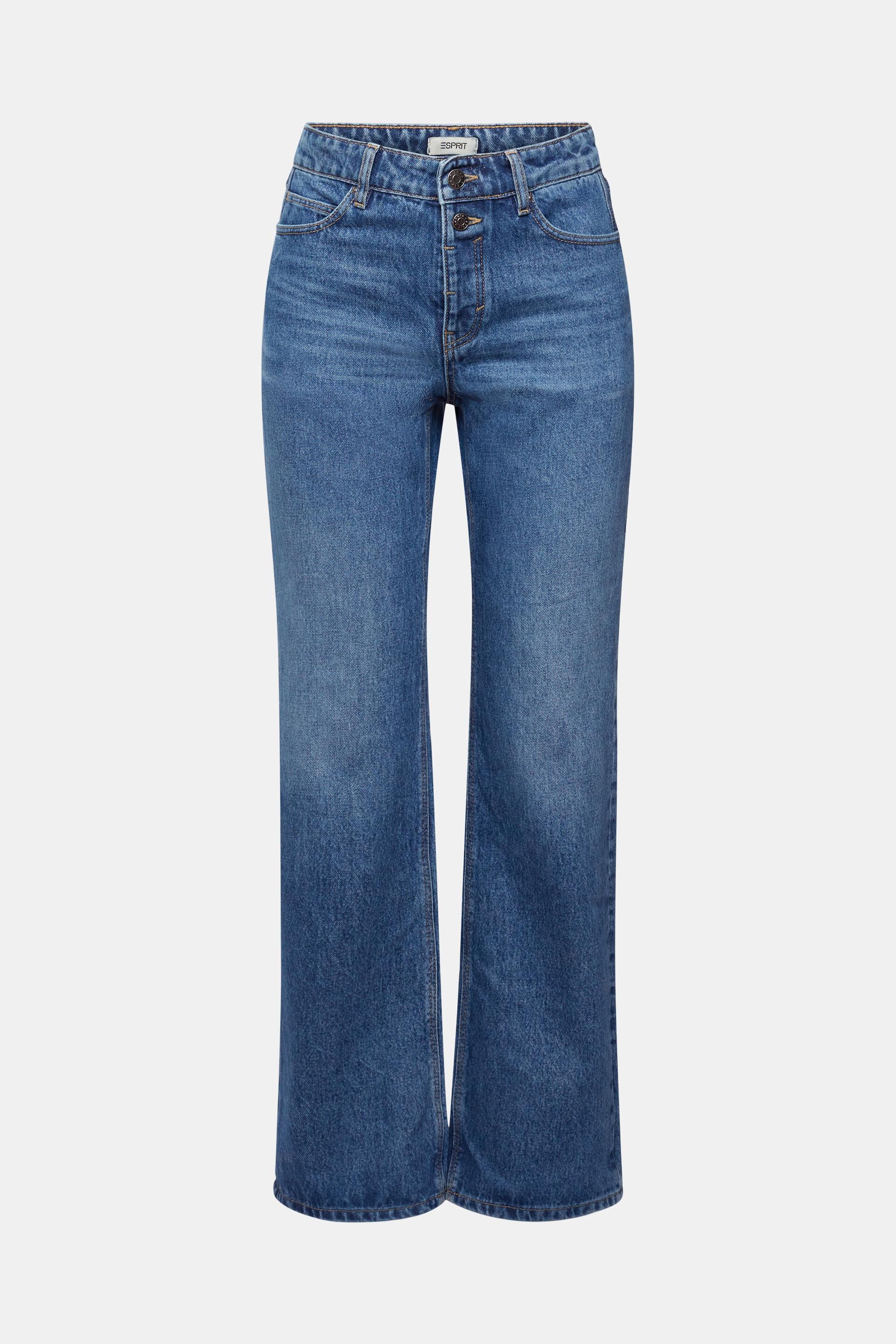 Farfetch Donna Abbigliamento Pantaloni e jeans Jeans Jeans a zampa & bootcut Jeans A Better Blue Flared-X Bianco 