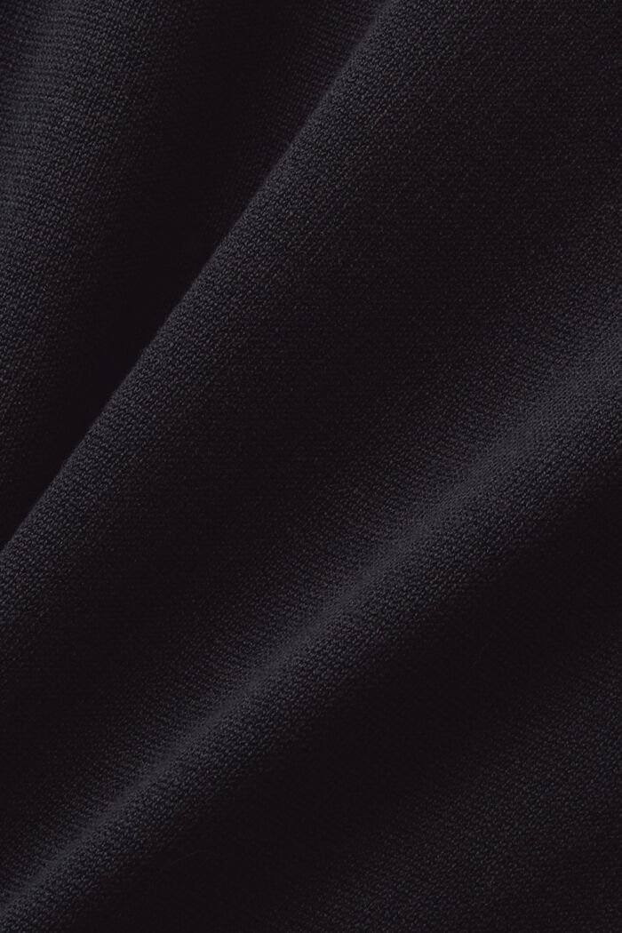 Abito midi in maglia a lupetto, BLACK, detail image number 3