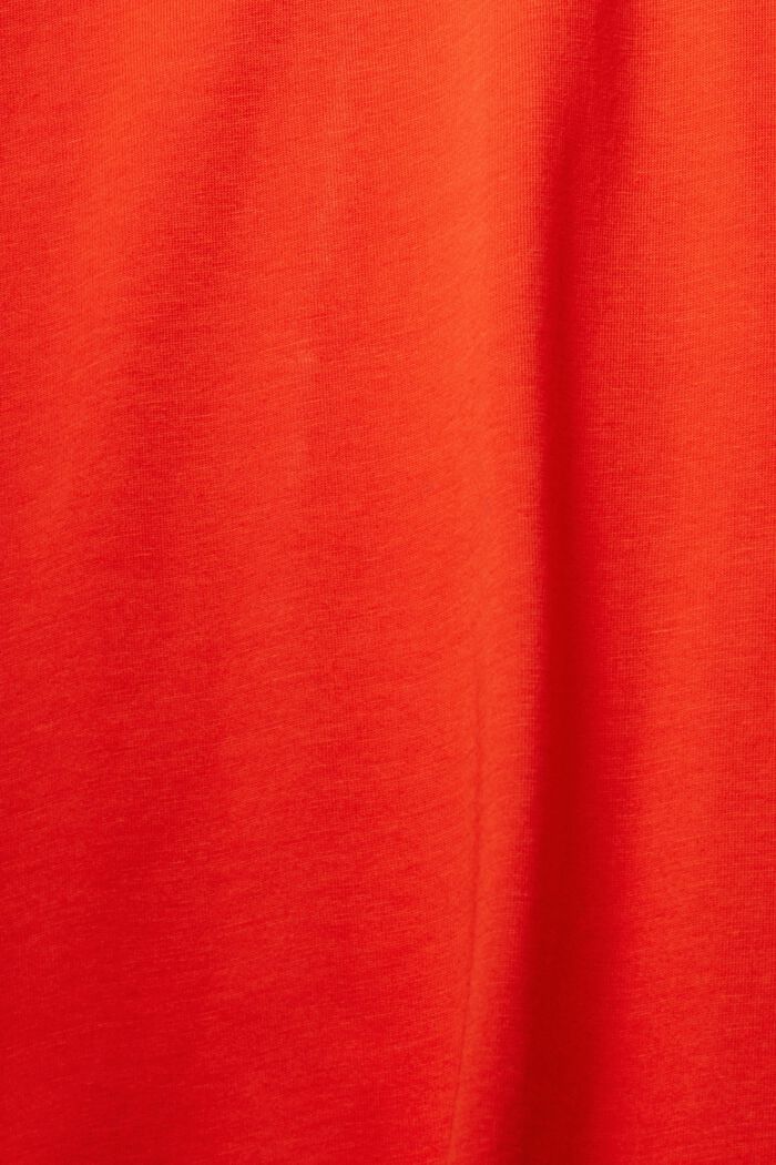 T-shirt in jersey, 100% cotone, RED, detail image number 1