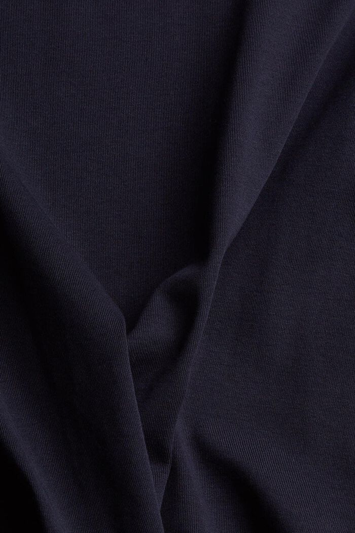 T-shirt in 100% cotone biologico, NAVY, detail image number 4