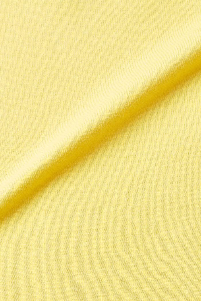 Pullover con scollo a V, LIGHT YELLOW, detail image number 5