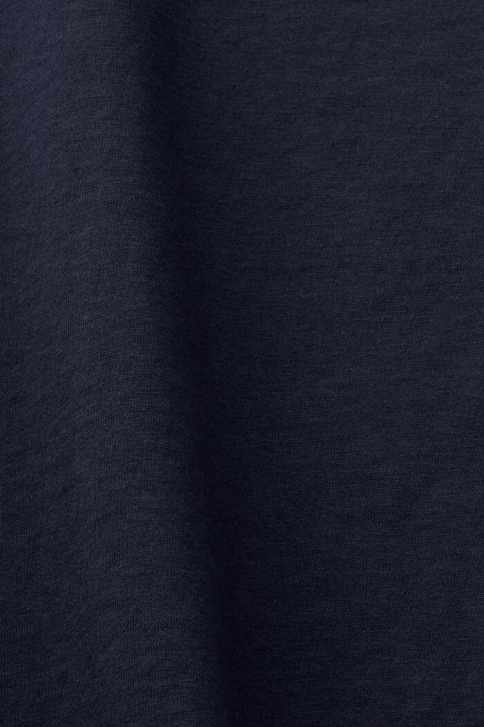 T-shirt in jersey con stampa sul davanti, NAVY, detail image number 4