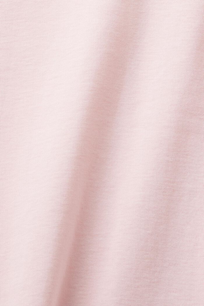 Top con logo luccicante, PASTEL PINK, detail image number 5