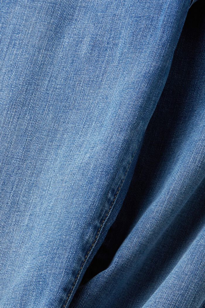 Jeans a gamba larga, BLUE MEDIUM WASHED, detail image number 4