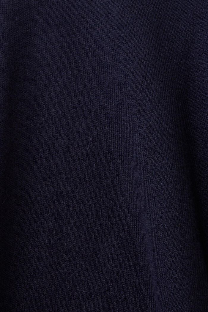 Pullover con scollo a V, NAVY, detail image number 6