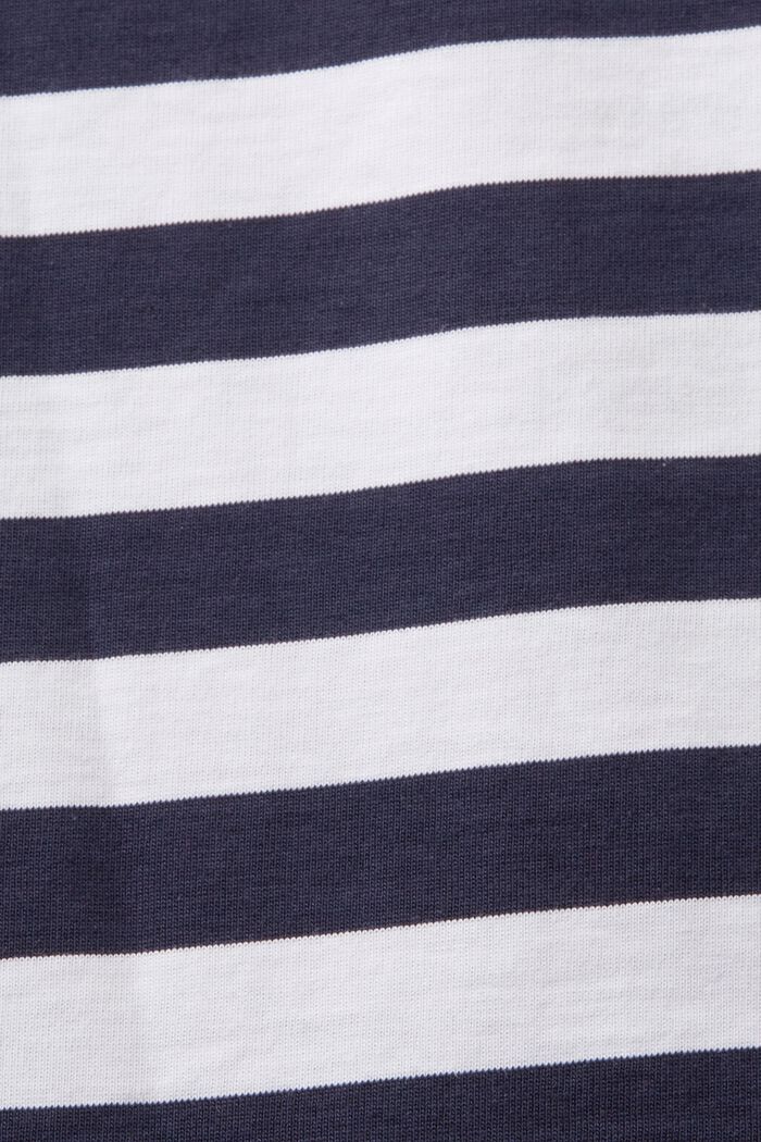 T-shirt girocollo a righe, NAVY, detail image number 5