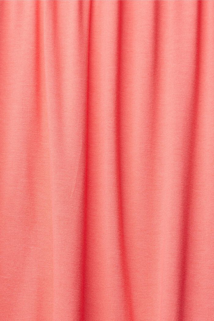 Abito midi in jersey, LENZING™ ECOVERO™, CORAL RED, detail image number 1