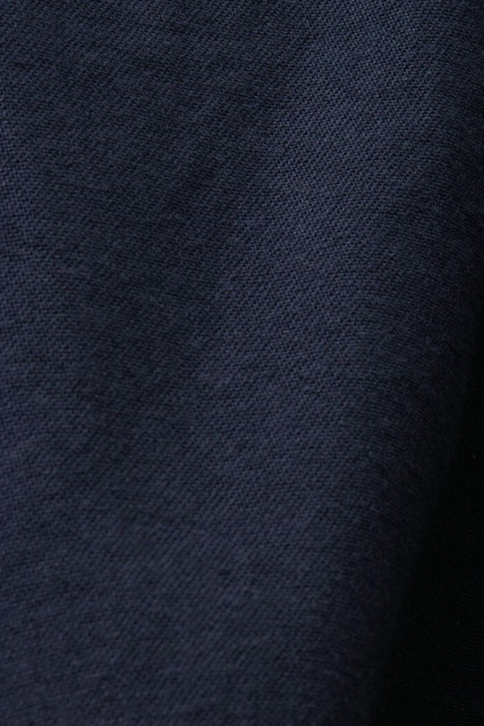 Camicia in cotone con colletto button down, NAVY, detail image number 5
