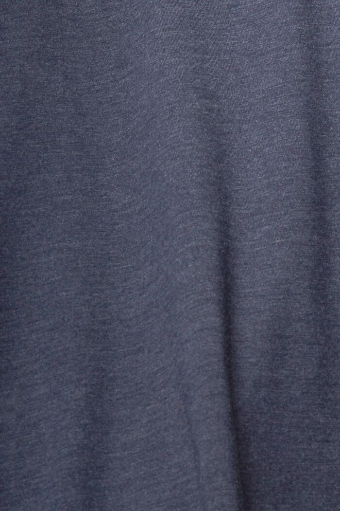 Pigiama lungo in jersey, NAVY, detail image number 4