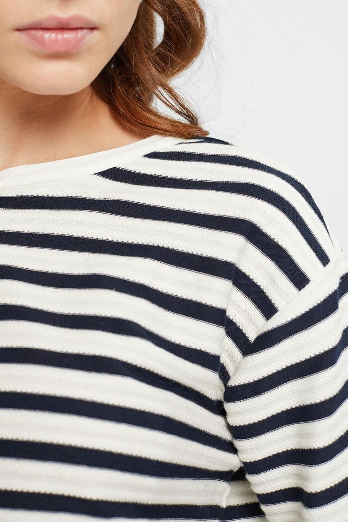 Cardigan a righe, NAVY, detail image number 2