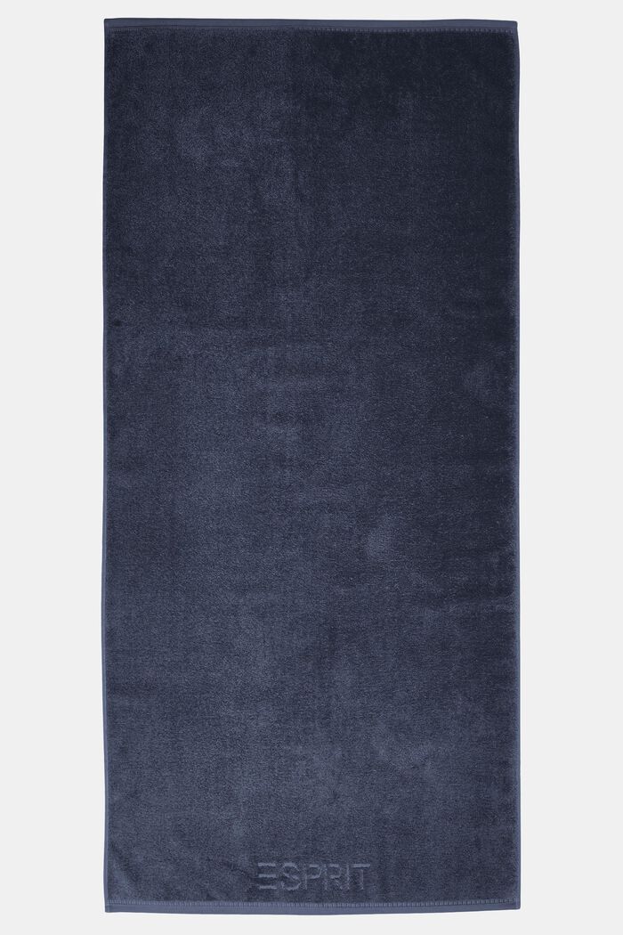 Con TENCEL™: set di asciugamani in spugna, NAVY BLUE, detail image number 2